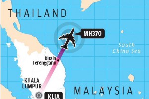 flight mh370 path