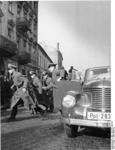 SD in Polen : Razzia  [ca. 1939/40]